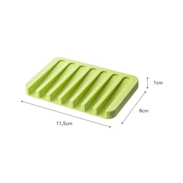Suport pentru săpun YAMAZAKI Flow, verde-image-2