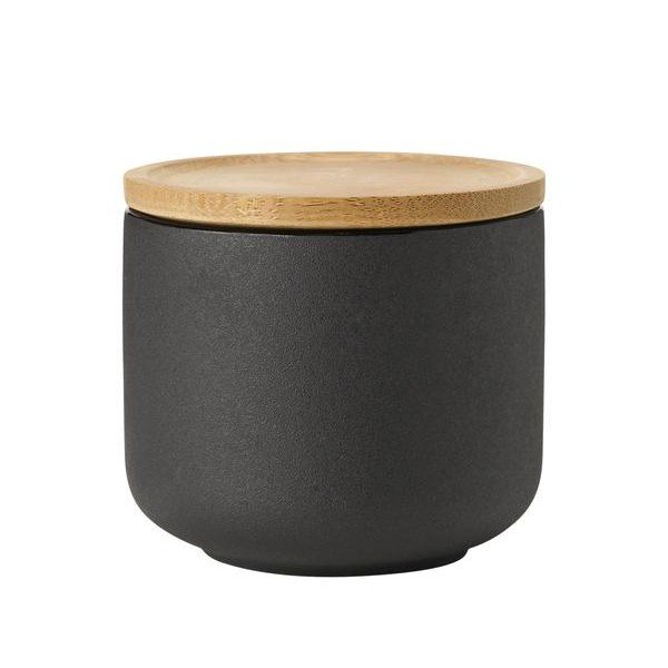 Ceașcă neagră pentru cappuccino din gresie ceramică 200 ml Theo – Stelton-image-2