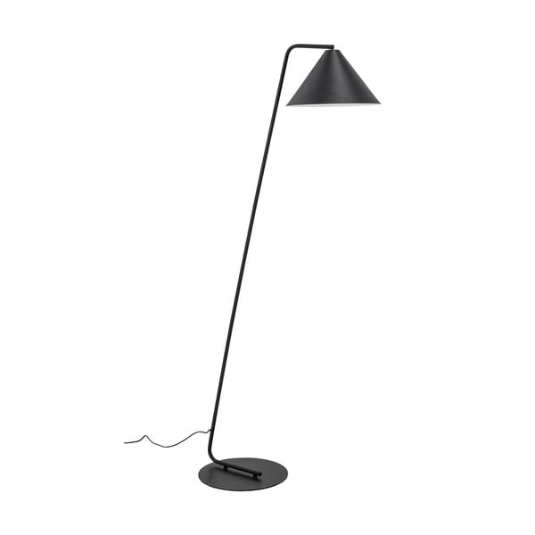 Lampadar negru cu abajur din metal (înălțime 165 cm) Latisha – Bloomingville