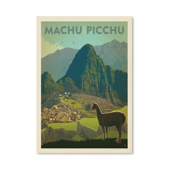 Poster Americanflat Machu Picchu, 42 x 30 cm