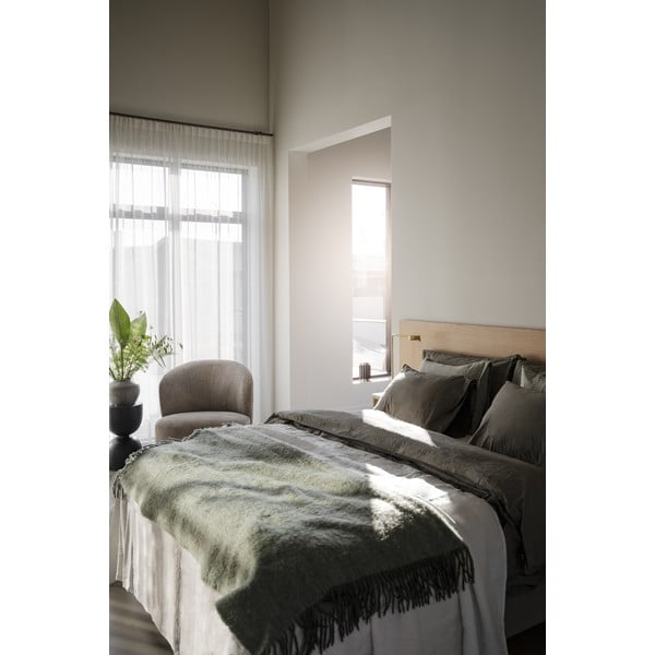 Tăblie de pat în culoare naturală din lemn de stejar 240x79 cm Whitmore – Rowico-image-1