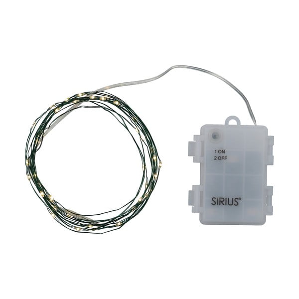 Ghirlandă luminoasă cu 40 de becuri lungime 390 cm Knirke – Sirius