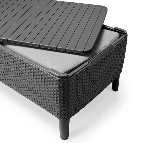 Set mobilier de grădină Keter Salemo, gri-image-4