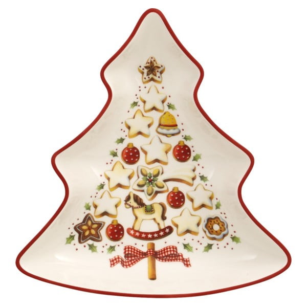 Bol din porțelan cu motiv de Crăciun Villeroy & Boch Tree, 17,5 x 16,5 cm
