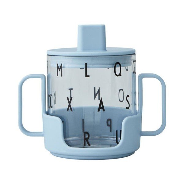 Cană pentru copii Design Letters Grow With Your Cup, albastru deschis