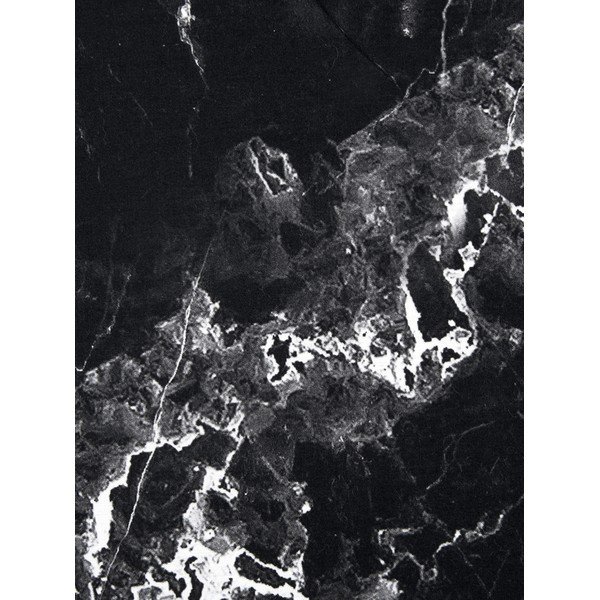 Lenjerie de pat din bumbac percal Westwing Collection, 150 x 220 cm, negru-image-1