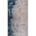 Covor albastru/crem lavabil 180x120 cm - Vitaus