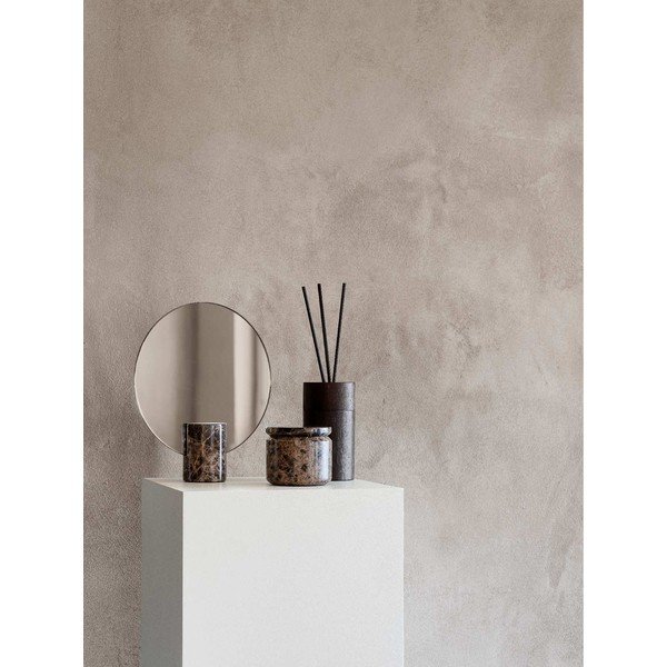 Oglindă cu suport din marmură Blomus Marble, maro-image-1