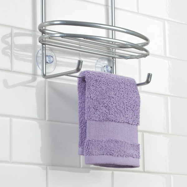 Suport suspendat din oțel inoxidabil pentru cabina de duș InterDesign-image-3