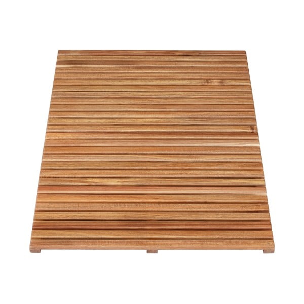 Covoraș de baie din lemn de salcâm, Wenko, 55 x 85 cm-image-2