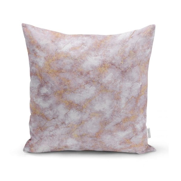 Față de pernă Minimalist Cushion Covers Pinkish Marble, 45 x 45 cm