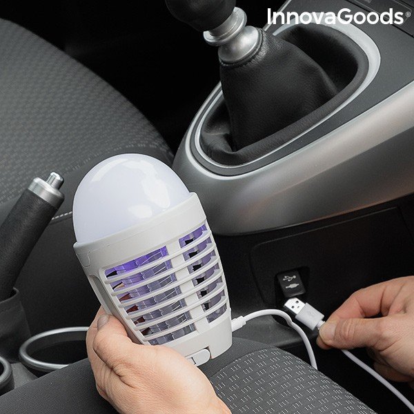 Lanternă reîncărcabilă anti-țânțari InnovaGoods, 2 în 1-image-2