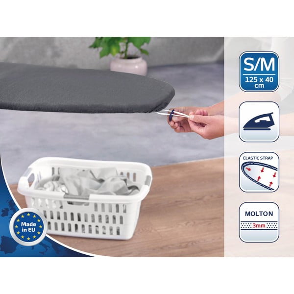 Husă pentru masă de călcat 125x40 cm Thermo Reflect S/M – LEIFHEIT-image-1