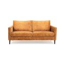 Canapea galbenă   din catifea 153 cm Adagio - Scandic