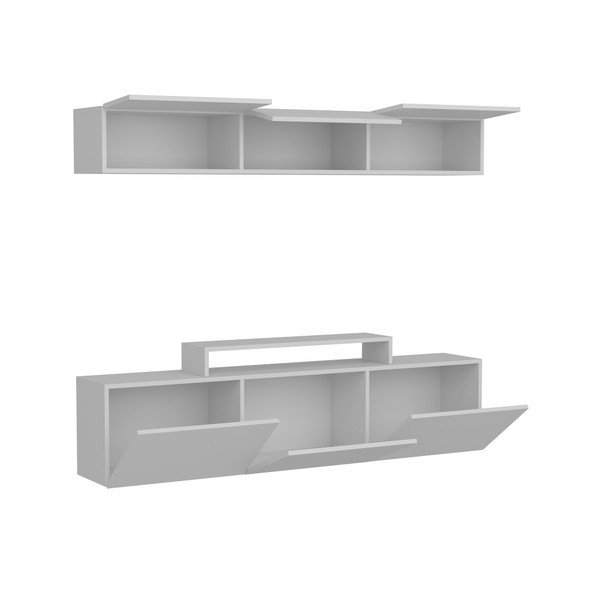 Comodă TV Mobito Design Line, alb-image-3