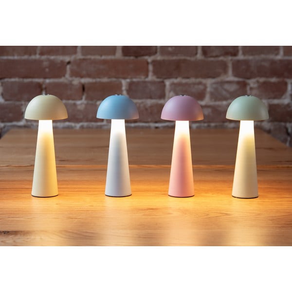 Veioză albastru-deschis LED (înălțime 16,5 cm) Mini LED Dome – Leitmotiv-image-1