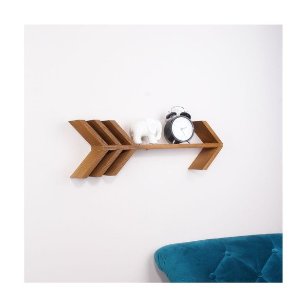 Raft de perete din lemn North Carolina Scandinavian Home Decors Fleche