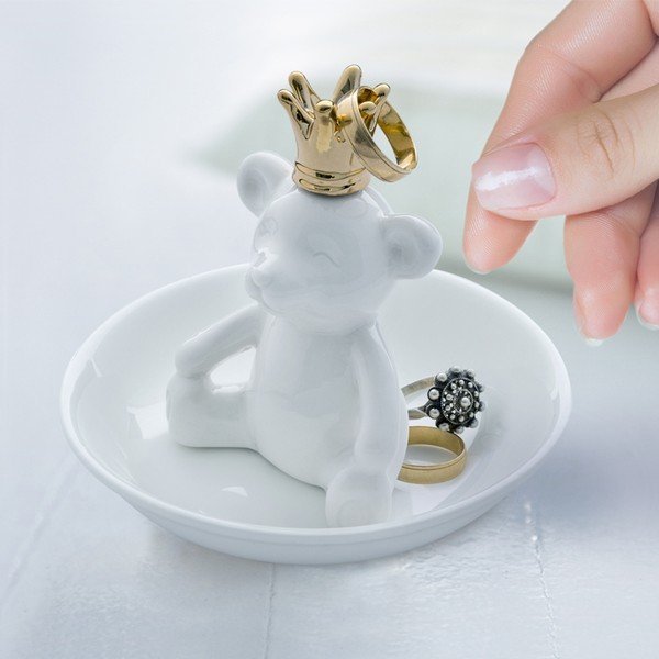 Suport din porțelan pentru bijuterii Bear- Balvi-image-1