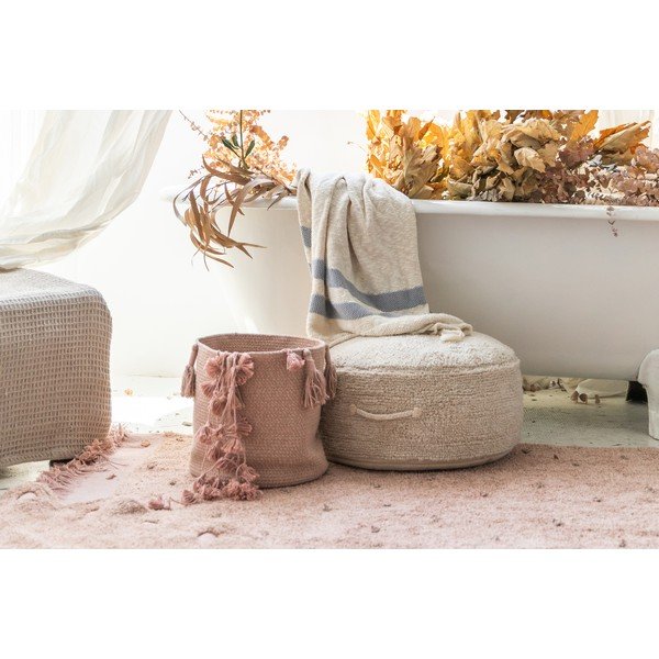 Coș de depozitare din material textil ø 30x30 cm Woody – Lorena Canals-image-1