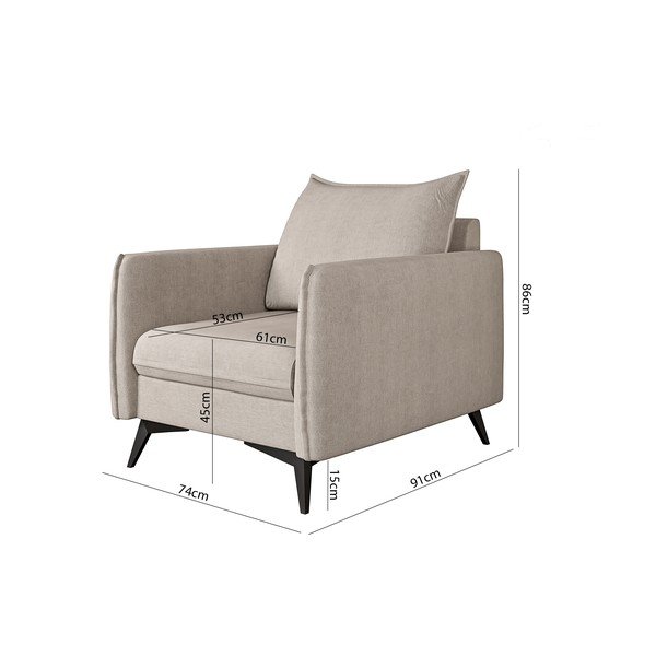 Fotoliu bej Juli Bis – Ropez-image-3