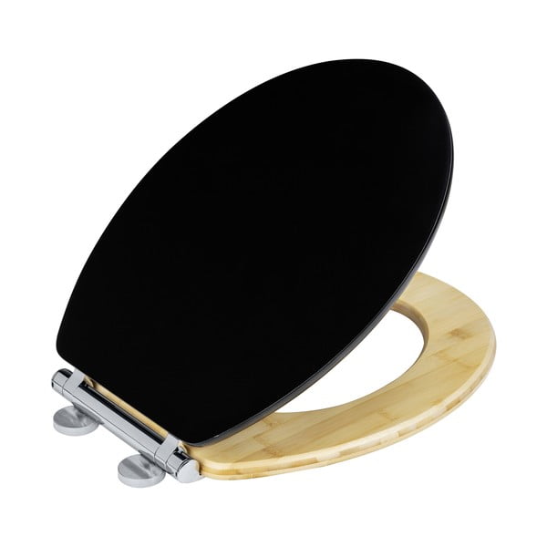 Capac WC 37 x 44 cm cu închidere automată Bambusa – Wenko-image-2