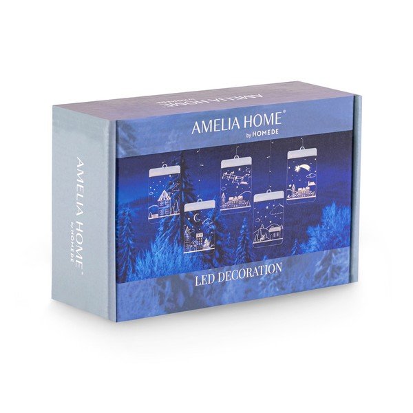 Ghirlandă luminoasă de Crăciun 150 cm Christmas City - DecoKing-image-4