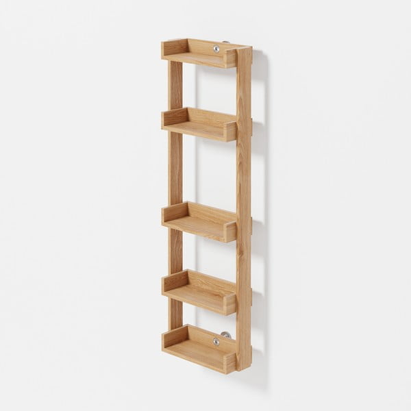 Raft de perete pentru baie din stejar Wireworks Yoku-image-4