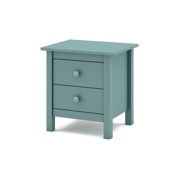 Noptieră de copii în culoarea petrolului din lemn masiv de pin Max – Marckeric-image-3