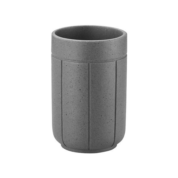 Suport pentru periuța de dinți gri din polirășină Kua – Blomus