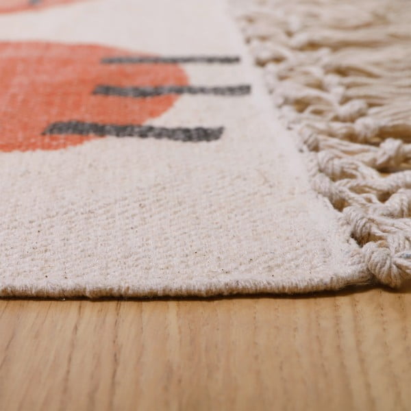 Covor lucrat manual pentru copii Nattiot Dajala, 110 x 170 cm-image-1