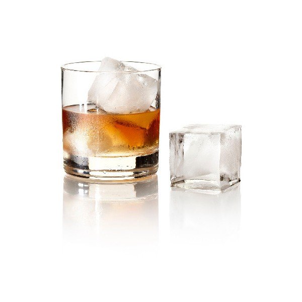 Formă din silicon pentru gheață Lékué Ice Cube, verde-image-1