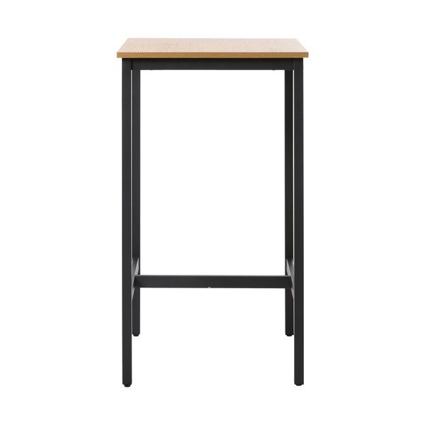 Masă de bar cu aspect de lemn de stejar 60x60 cm Cesura – Unique Furniture