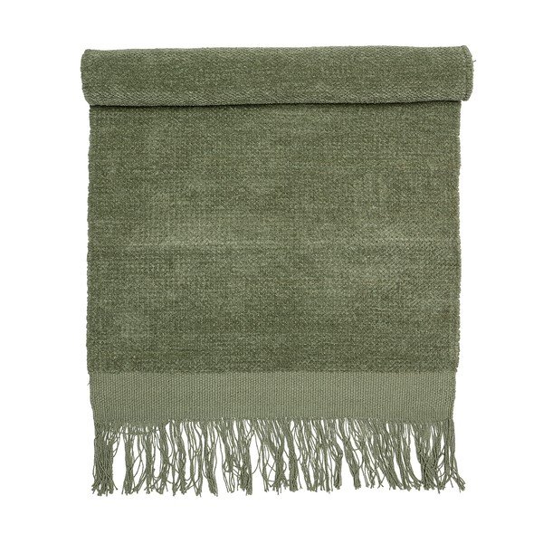 Covor din bumbac Bloomingville Grass, 60 x 135 cm, verde-image-1