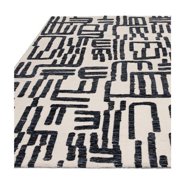 Covor negru-alb 200x290 cm Mason – Asiatic Carpets-image-3