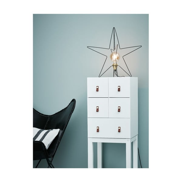 Decorațiune luminoasă de Crăciun neagră Asterix – Markslöjd-image-2