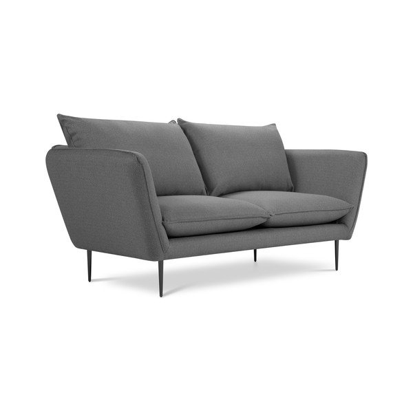 Canapea cu 2 locuri Mazzini Sofas Verveine, lungime 175 cm, gri-image-4