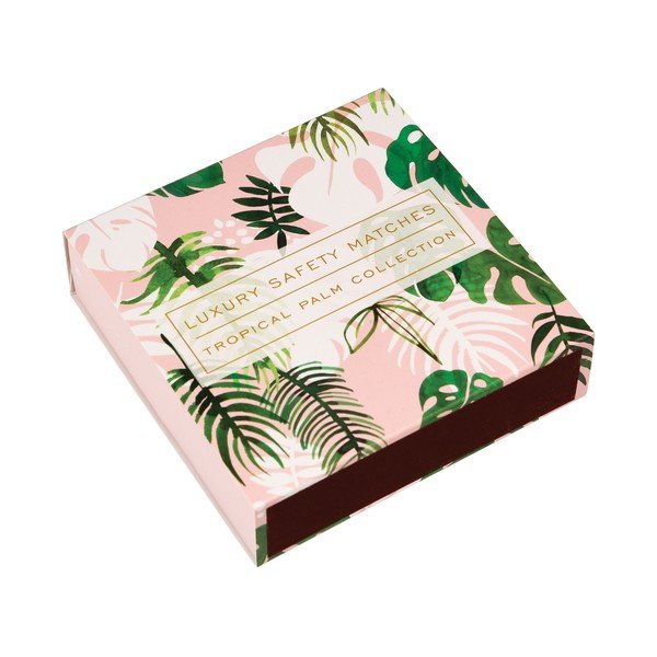Cutie de chibrituri lungi Rex London Tropical Palm-image-1
