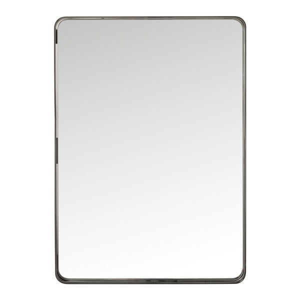 Oglindă cu ramă neagră  Kare Design Shadow Soft, 70 x 50 cm