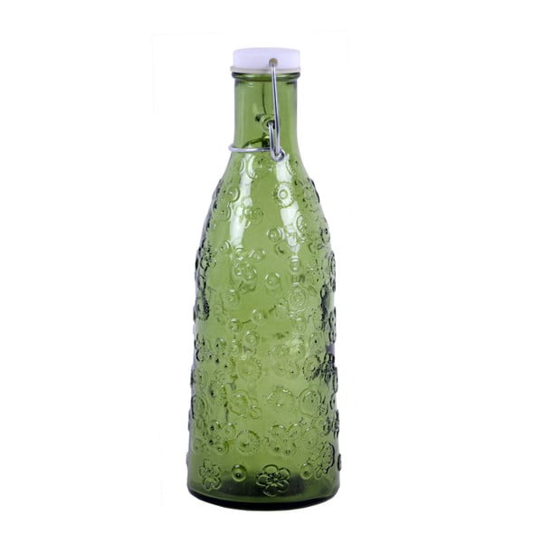 Sticlă Ego Dekor Flora, 950 ml, verde