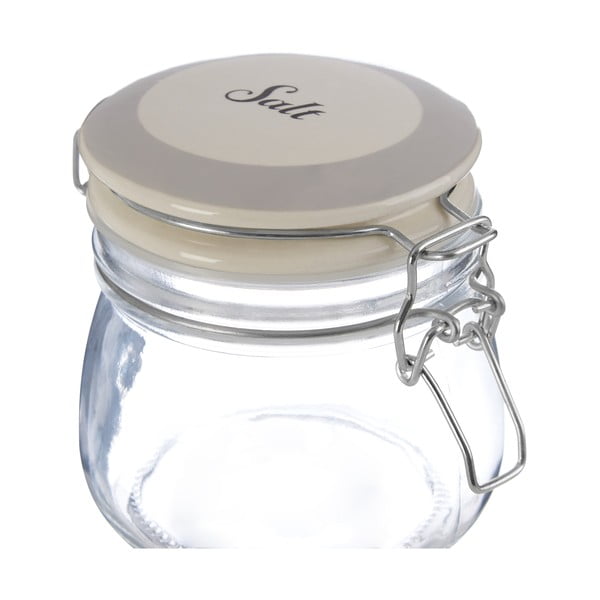 Recipient din sticlă pentru sare Grocer – Premier Housewares-image-4