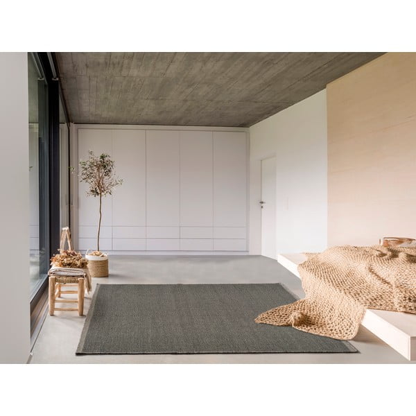 Covor din lână Universal Kiran Liso, 80 x 150 cm, gri-image-1