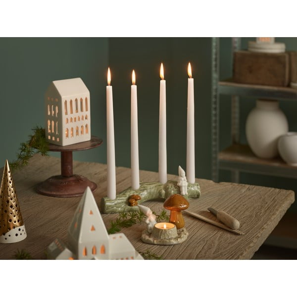 Sfeșnic de Crăciun din porțelan Kähler Design Christmas Tales-image-4