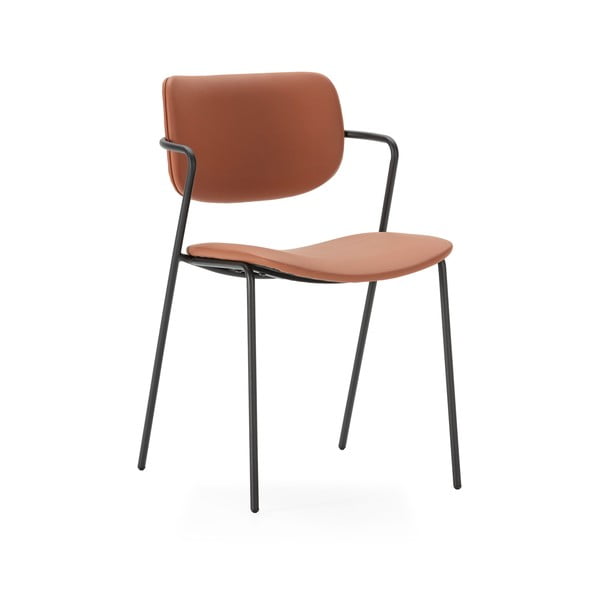 Scaune de dining cărămizii 2 buc. Maika – Marckeric