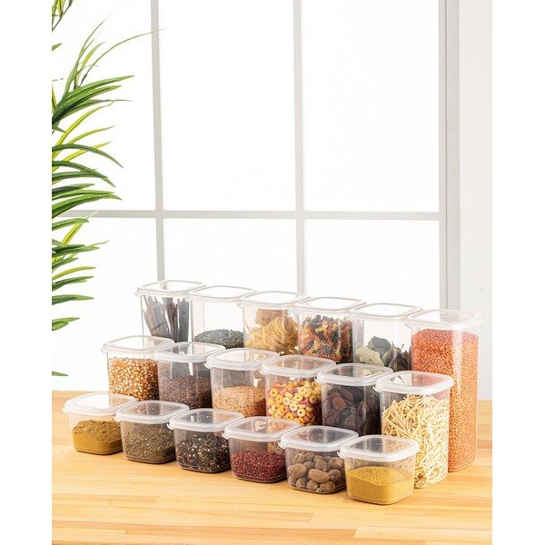 Recipiente 18 buc. pentru alimente Fresco – Hermia-image-1