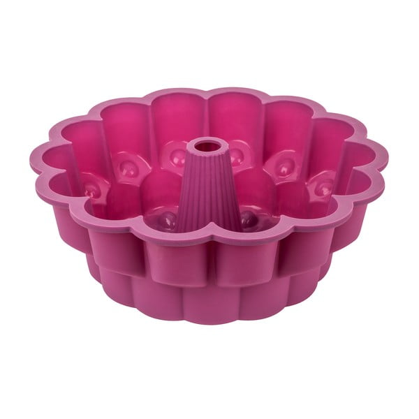 Formă din silicon pentru prăjitură Tantitoni It´s a cake, ⌀ 26 cm, roz fucsia