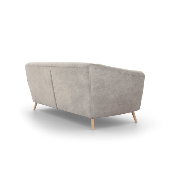 Canapea cu tapițerie de catifea Interieurs 86 Étoile, 210 cm, bej-image-3