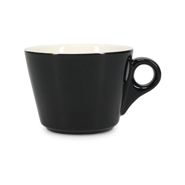 Ceașcă neagră pentru cappuccino din porțelan 160 ml Barista – BonBistro