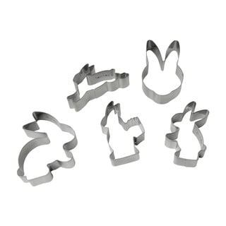 Set 5 forme pentru prăjituri de Paște Zenker Easter