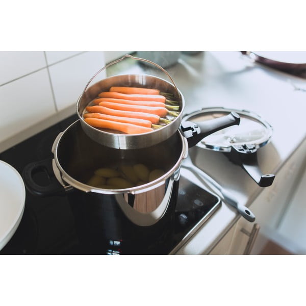 Oală sub presiune din oțel inoxidabil ELO Praktika Plus, 6 l-image-1