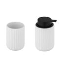 Set de accesorii de baie alb din ceramică Belluno – Wenko